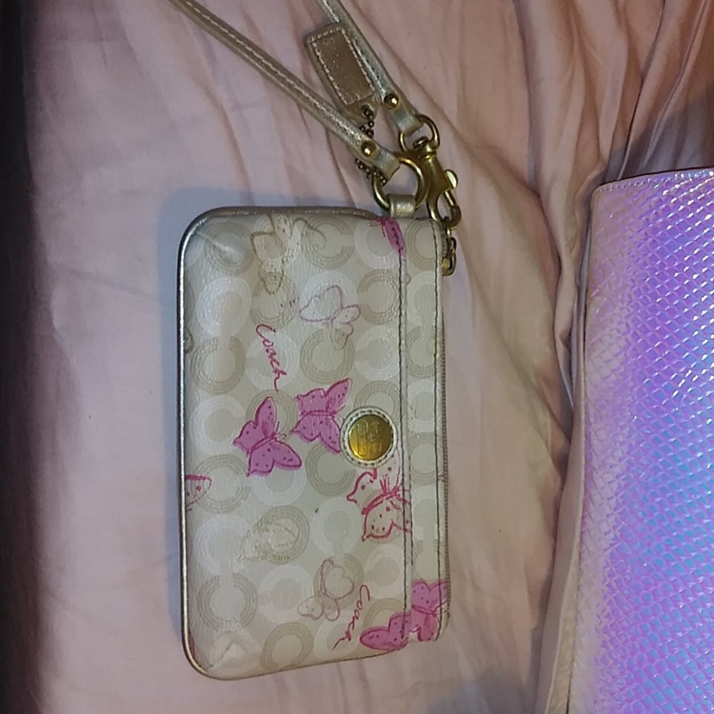Coach wristlet
